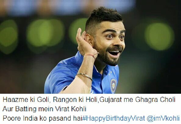 This Birthday Tweet of Sehwag For Kohli Is The Best Thing You Will See Today