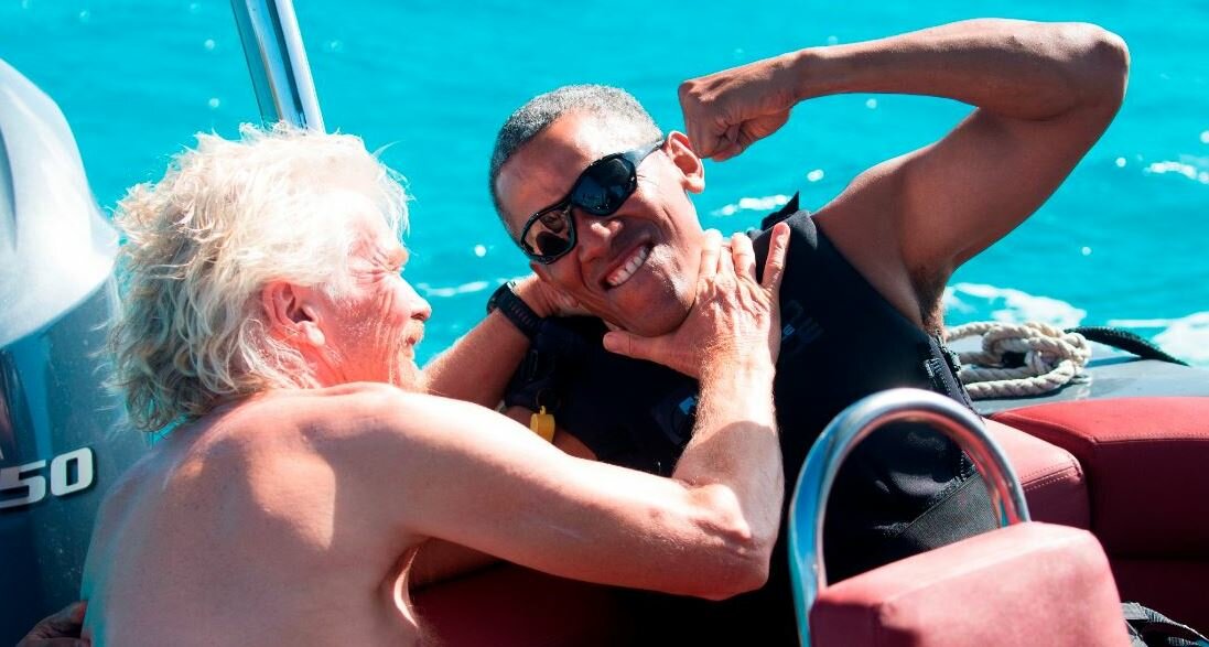 after retirement from president job barack obama-enjoying well