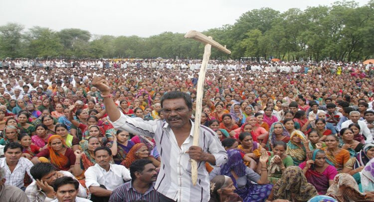 RSS Associate organization BKS said that for anti-farmer policies BJP govt is responsible.