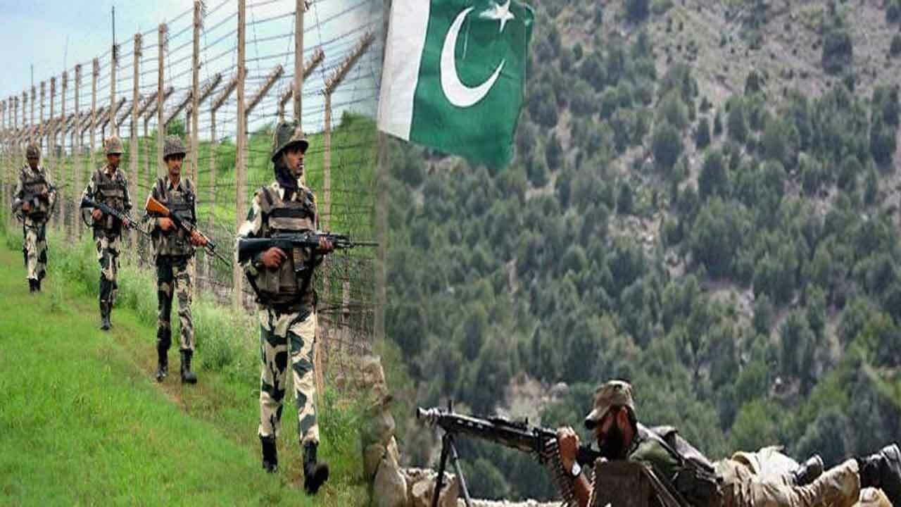 Pakistan once again violated ceasefire in J&K.