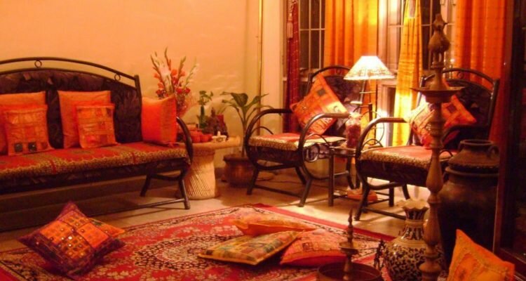 दिवाली पर अपने लिविंग रूम को ऐसे दें “एथनिक लुक”